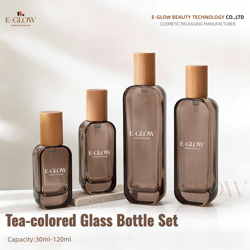 Luxury Skincare Serum - 【로고 맞춤 제작】1개 고급 플랫 스퀘어