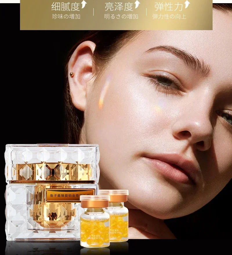 Luxury Skincare Anti Aging - 플래티넘 레어 럭셔리 캐비어 케어 세트