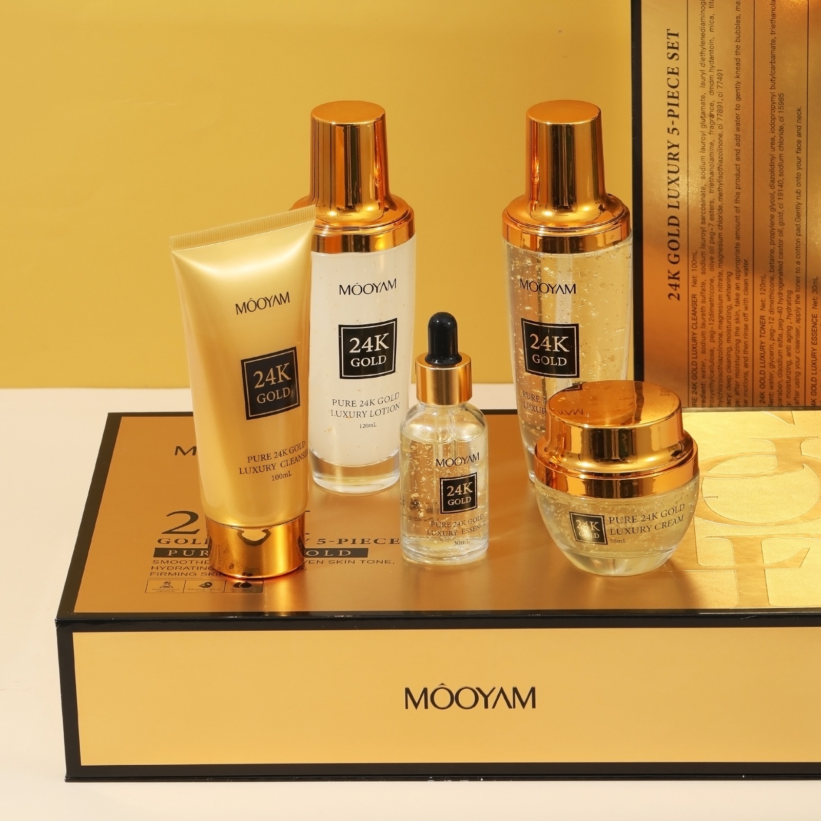 Luxury Skincare Anti Aging - 24K 골드 럭셔리 보습 안티 링클