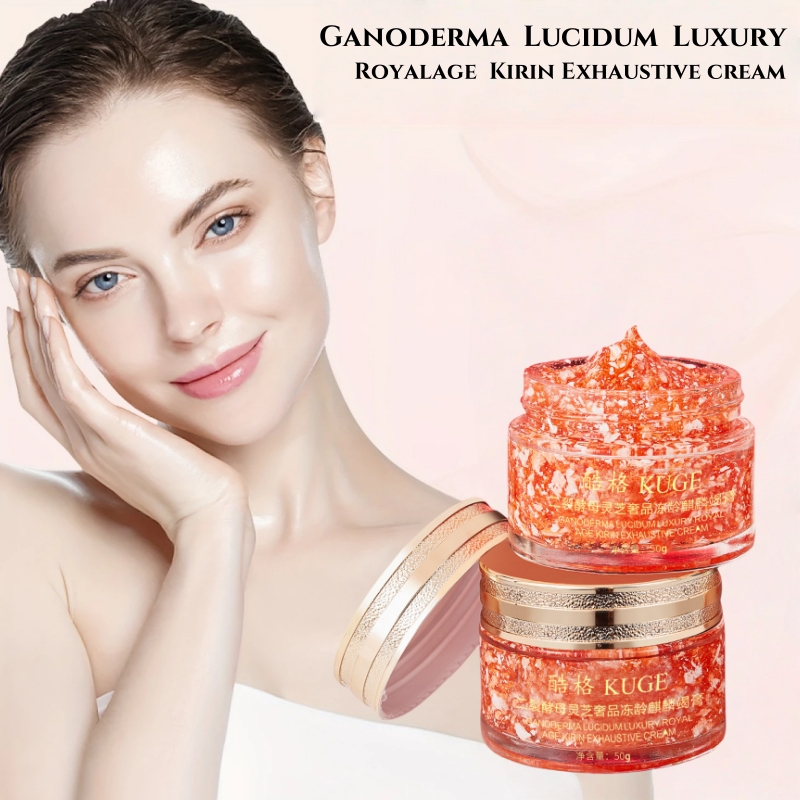 Luxury Skincare Anti Aging - 비피드 효모와 영지버섯이 함유된 50g 럭셔리