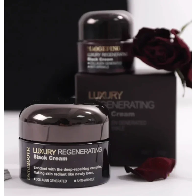 Luxury Skincare Anti Aging - MAOGEPING 럭셔리 리제너레이팅 블랙 크림 안티에이징