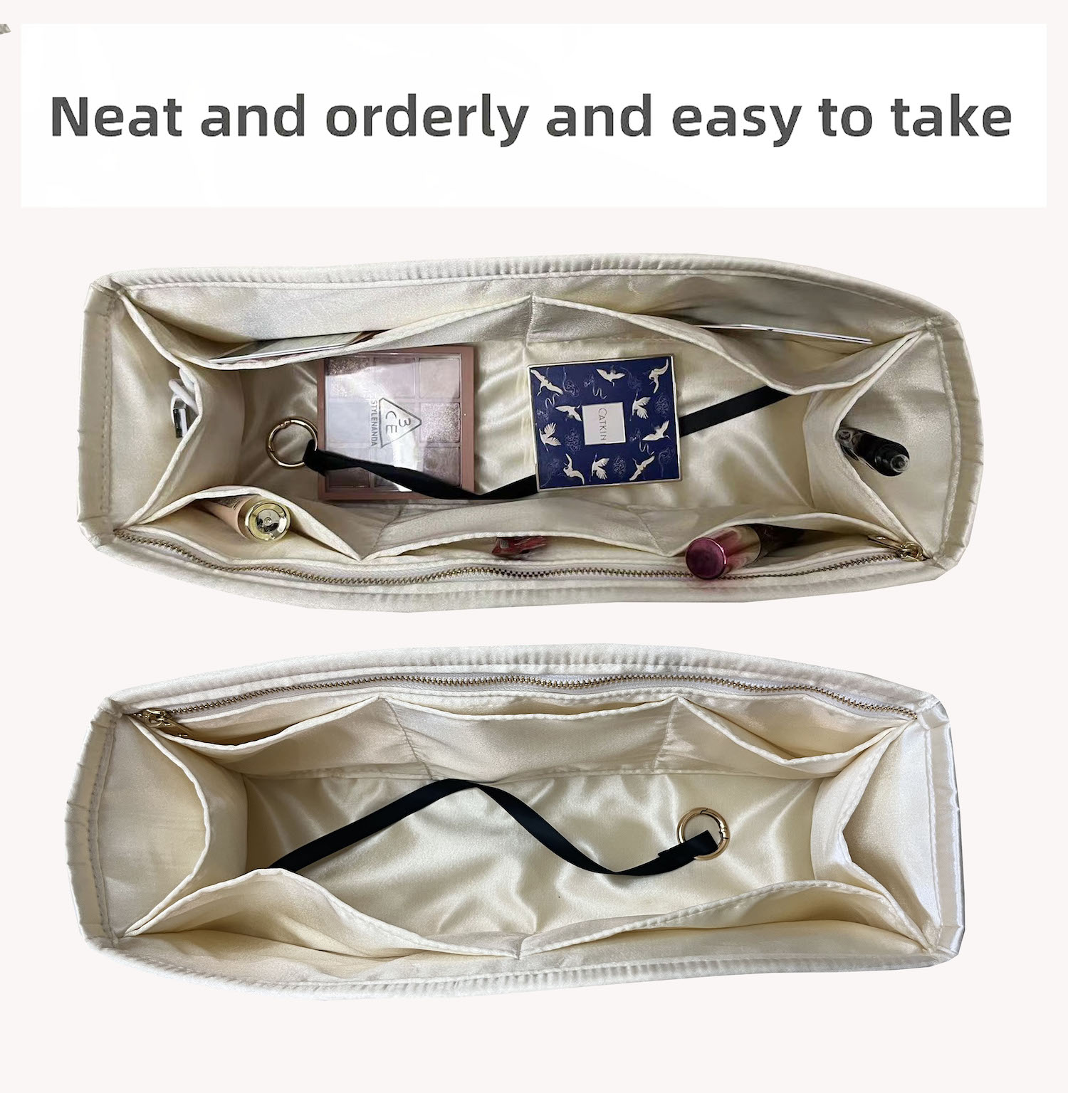 버킨백 S 25 30 35 40용 퍼스 오거나이저, 실 - Luxury Skincare Organizer 리뷰 및 가격