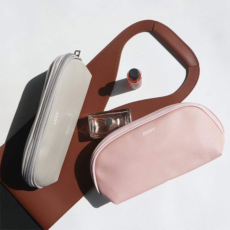 여행 조각 편지 화장품 가방 맞춤형 PU 가죽 대용량  - Luxury Skincare Organizer 리뷰 및 가격
