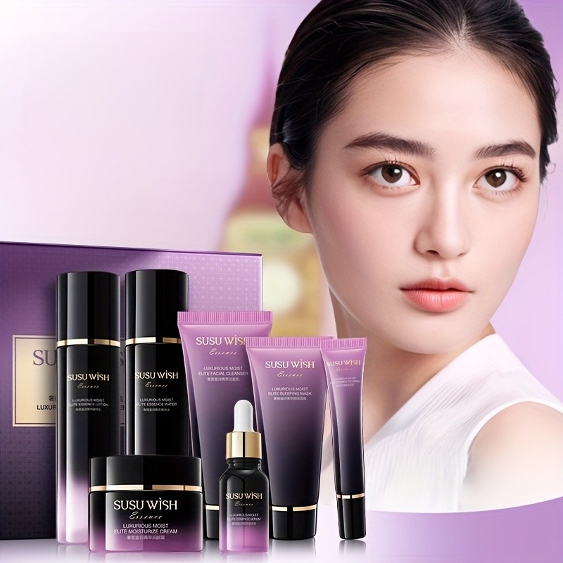 고급스럽고 우아한 9종 보습 에센스 세트, 클렌징 밀크 - Luxury Skincare Serum 리뷰 및 가격