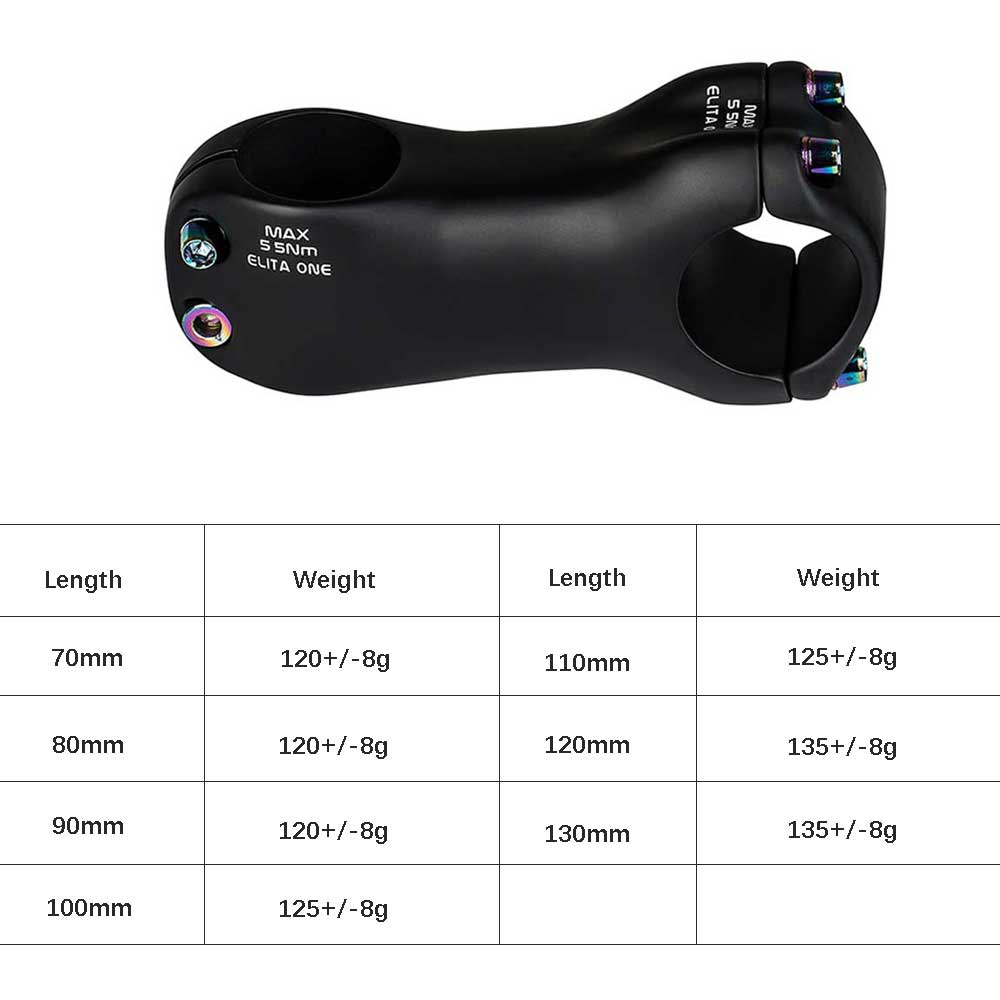 Elitaone 탄소 자전거 줄기 6도 31.8mm M - Edelweiss Stem Cell 리뷰 및 가격
