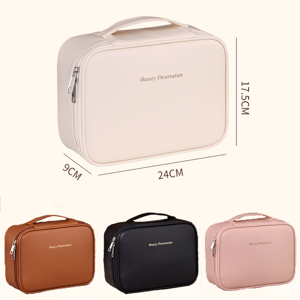 새로운 여성 화장품 가방 휴대용 보관 가방 대용량 럭셔 - Luxury Skincare Organizer 리뷰 및 가격