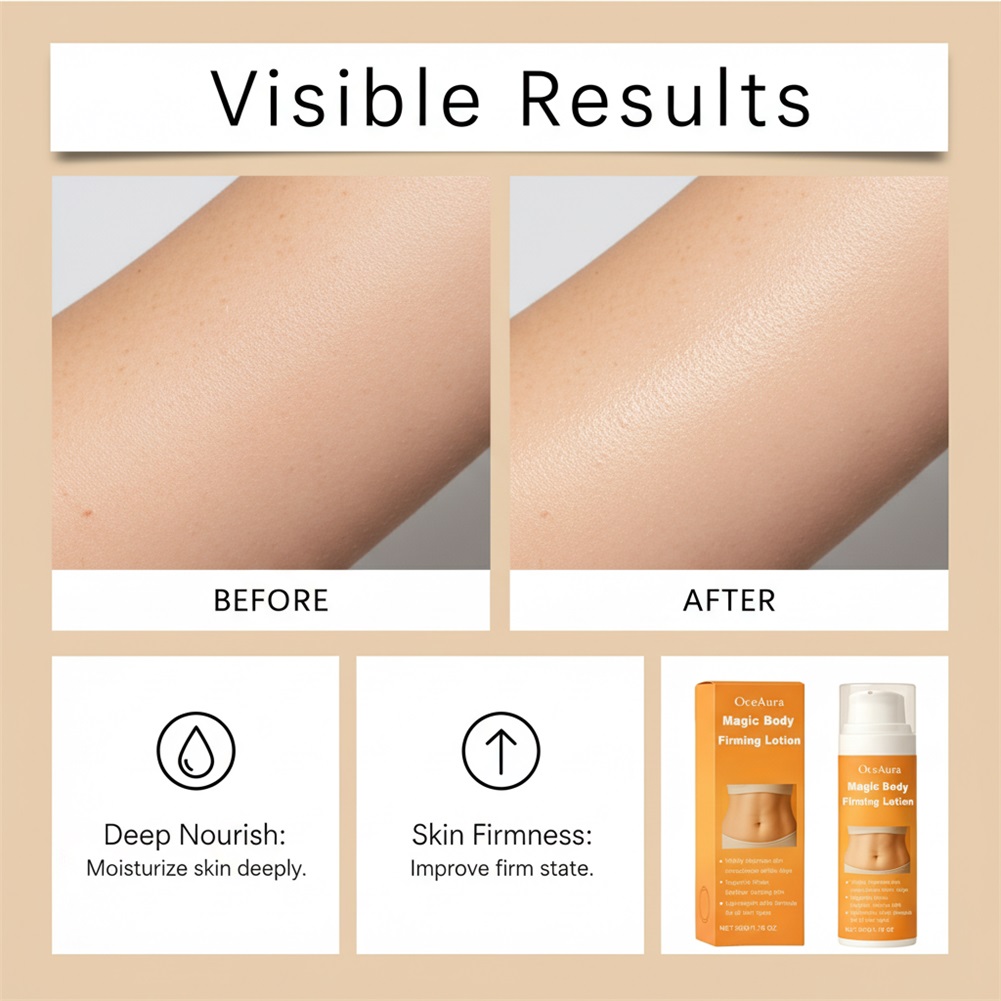 50g 럭셔리 바디 오일, 매직 바디 퍼밍 로션 모이스 - Luxury Skincare Serum 리뷰 및 가격