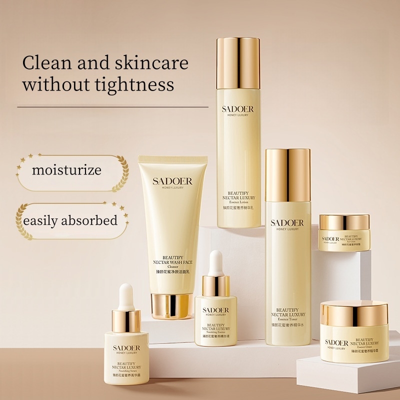 사도어 젠얀 플라워 넥타 럭셔리어스 스킨케어 7종 세트 - Luxury Skincare Serum 리뷰 및 가격